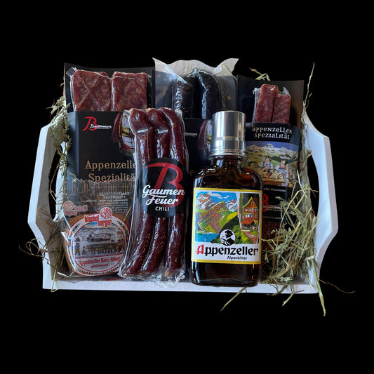 Geschenktablar Holz "Brülisau"