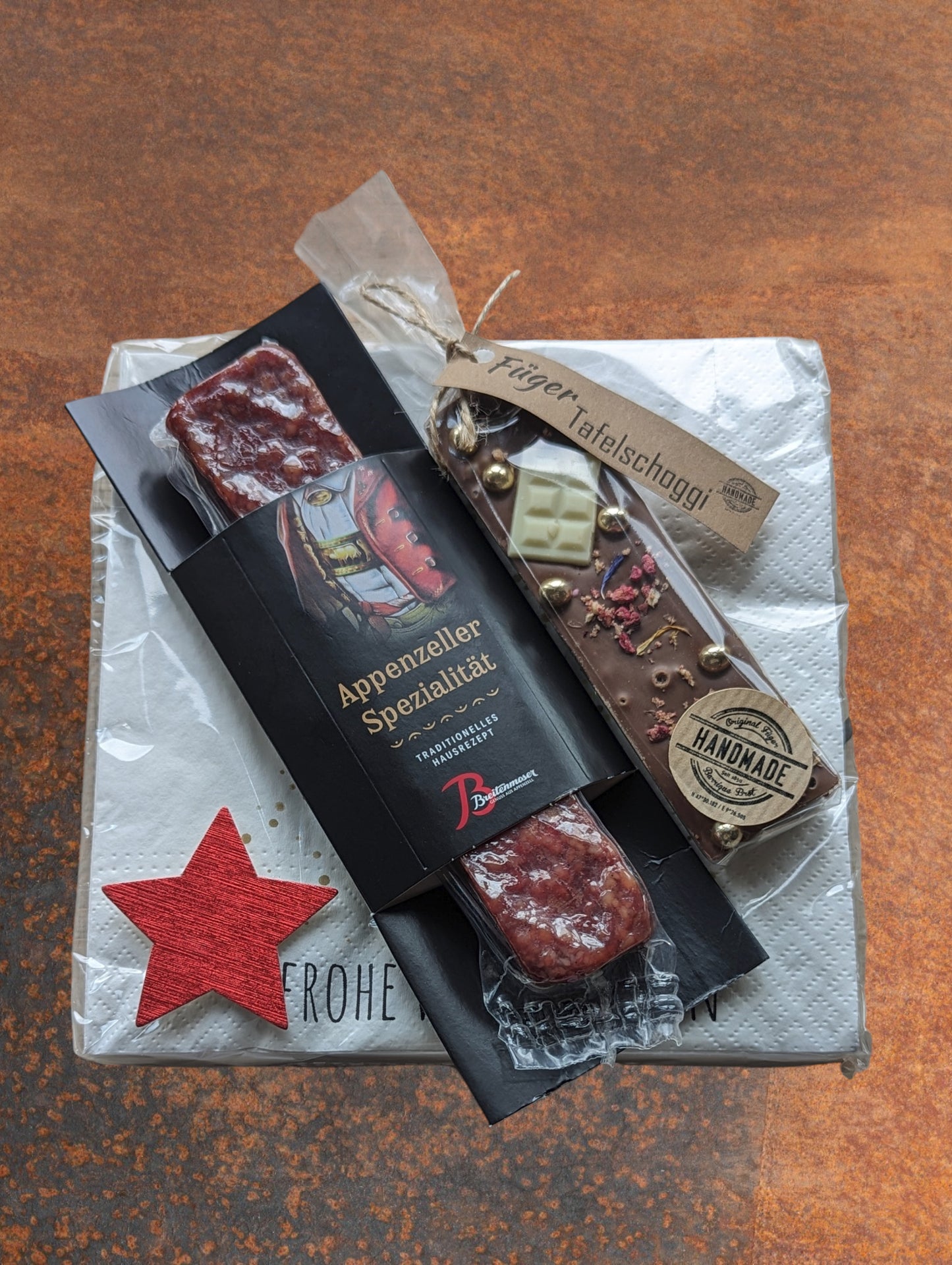 Geschenkserviette "Eggli" Weihnachtszeit